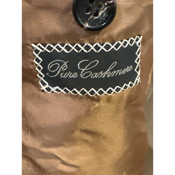 Brioni Palatino Blazer Men's 42L Cashmere 3-Button Brown Black Houndstooth - Picture 6 of 11